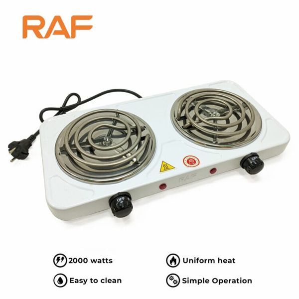 Double Hot Plate And Cooker Electric Stove Hot Plate Premium Brand Raf - Oshi.pk - Buy & Sell Online