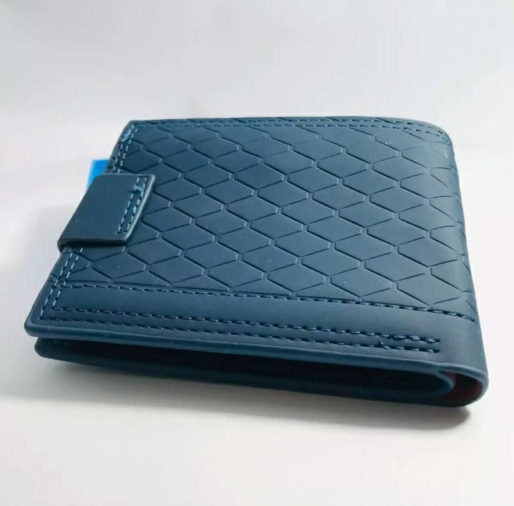 Dunbollu Genuine Leather Men Wallet Small Mini Card Holder Male Wallet Pocket Retro Purse High Quality Magnetic lock - Oshi.pk - Buy & Sell Online