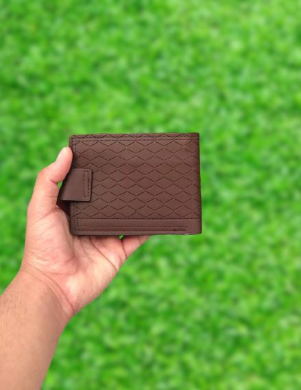 Dunbollu High Quality Genuine Leather Men Wallet Small Card Holder Male Wallets Pocket Purse Magnetic lock - Oshi.pk - Buy & Sell Online