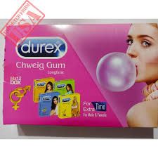 Durex Timing bubble gum Chewing Gum For Men (Pack of 12 ) - Oshi.pk - Buy & Sell Online