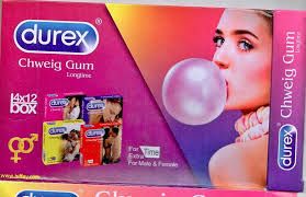 Durex Timing bubble gum Chewing Gum For Men ( Pack of 4 ) - Oshi.pk - Buy & Sell Online