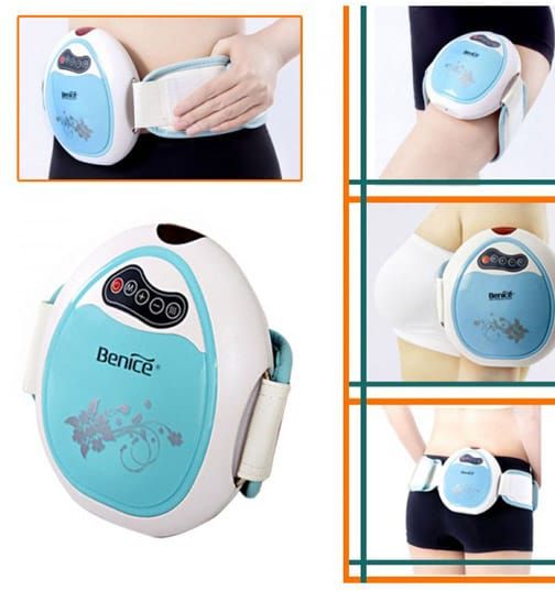 Electric Body Slimming Massage Belt Anti-cellulite Control System Waist Loss Weight Slimmer Home Vibration Fat Burning Device - Oshi.pk - Buy & Sell Online