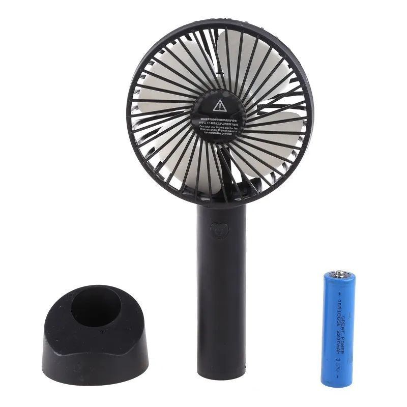 Electric Handheld Mini Fan with USB Charging - Compact Air Cooler for Desktop and Outdoor Use - Oshi.pk - Buy & Sell Online