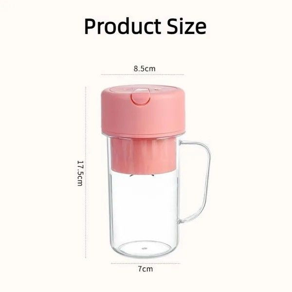 Electric Juicer Mini Portable Blender Fruit Mixers Extractors Multifunction Juice Maker Machine Blender - Oshi.pk - Buy & Sell Online