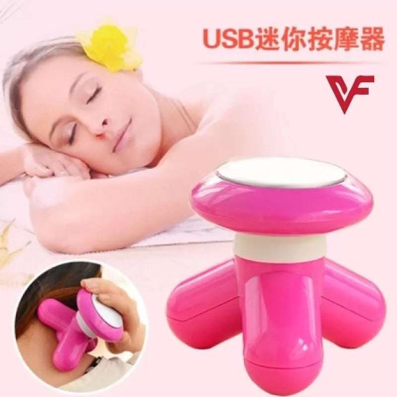 Electric Massager Body Massager Mini handy Full Body Massager Handled Triangle Vibrate USB Cable or 3 AAA - Oshi.pk - Buy & Sell Online