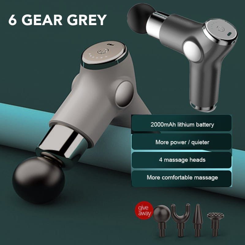 Electric Massager Mini Fascial Gun Body Muscle Massager for Back Pain Portable Handheld Electric Back Massager for Pain Relief Deep Muscle Relaxation - Oshi.pk - Buy & Sell Online