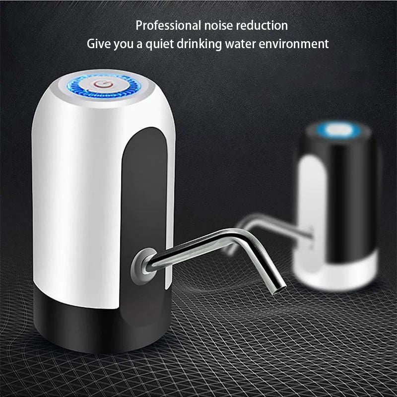Electric Water Dispenser Pump Automatic Water Bottle Pump USB Charging Water Pump One Click Auto Switch Drink Pump Dispenser - Oshi.pk - Buy & Sell Online