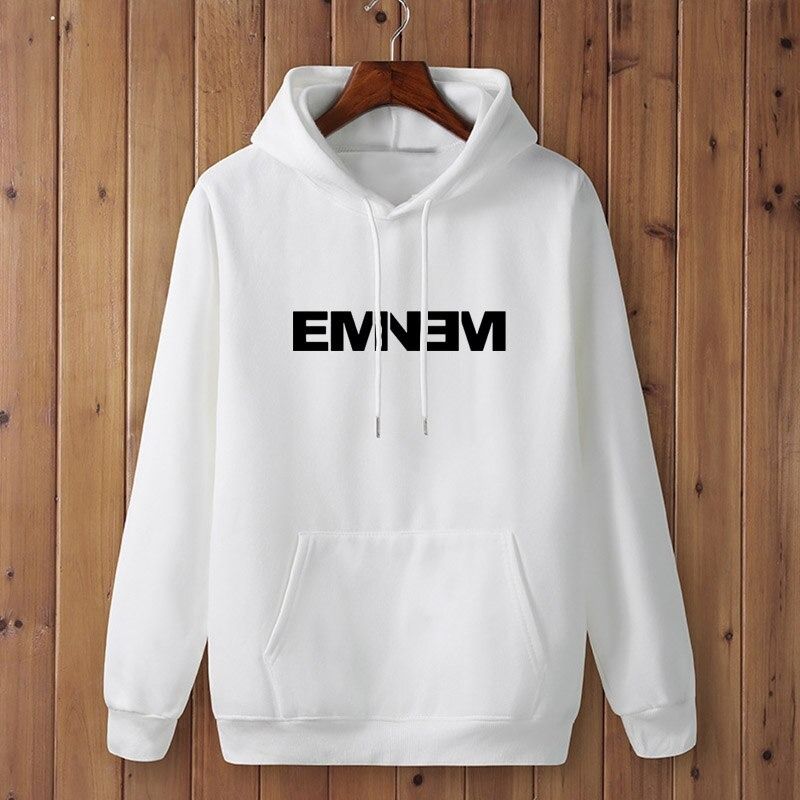 EMNEM Hoodies For Men & Boy Printed Kangaroo Pocket Drawstring Pullovers Clothing Long Sleeves Export Quality Winter Wear - Oshi.pk - Buy & Sell Online