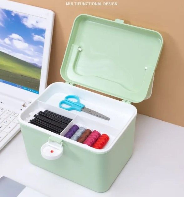 Empty Small First Aid Box High Quality Medicine Box Best For School, House And Office Medical Kit Medicine Pills Storage Box - Oshi.pk - Buy & Sell Online