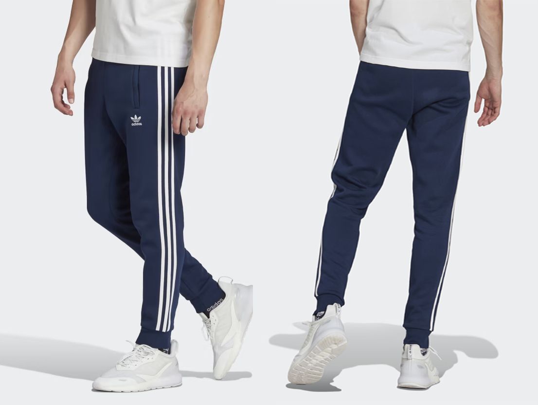 Essentials 3-Stripes Open Hem Adidas High Quality Trouser for Men/Boys - Oshi.pk - Buy & Sell Online
