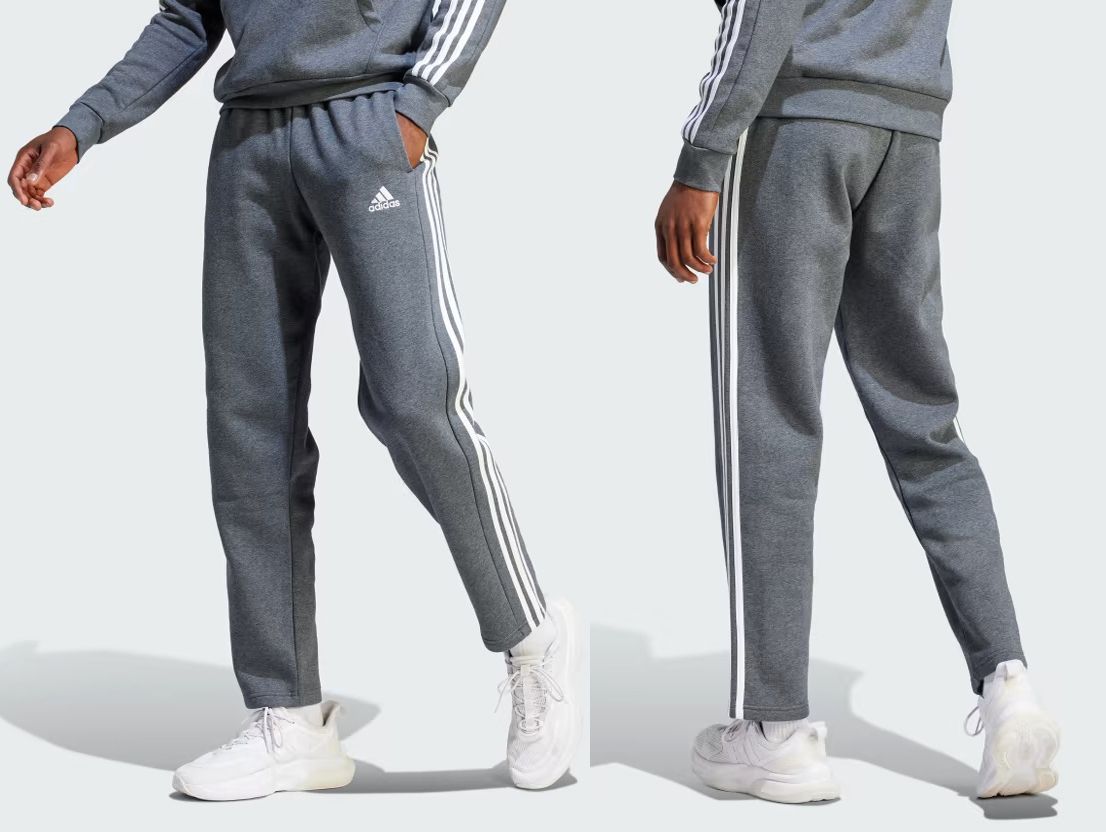 Essentials 3-Stripes Open Hem Adidas High Quality Trouser for Women/Girls - Oshi.pk - Buy & Sell Online