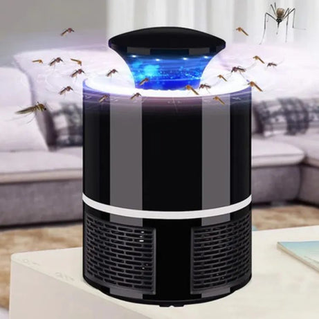 EXORT Electric Mosquito Trap Blue Light | Mosquito Killer Lamp with USB Power | Suction Fan No Zapper Child Safe - Oshi.pk - Buy & Sell Online