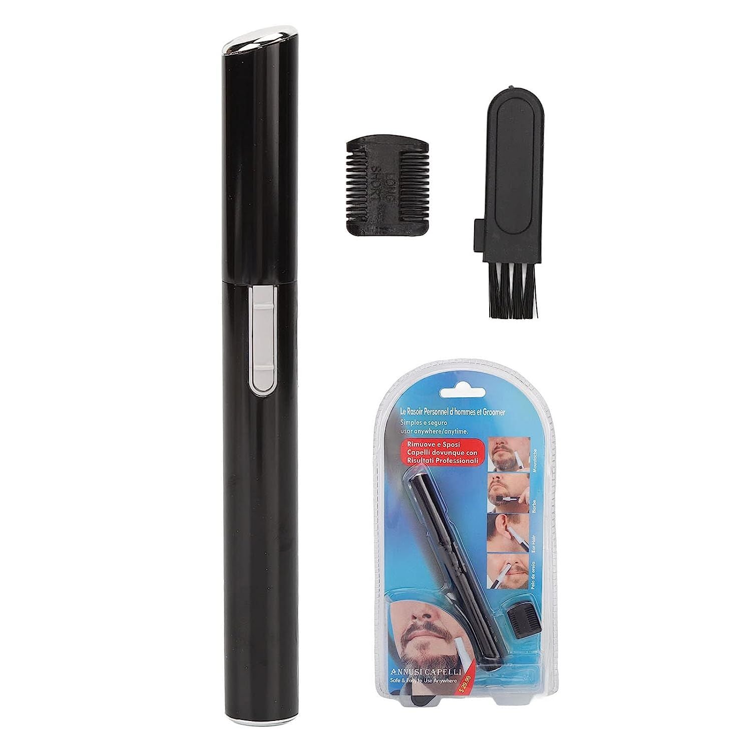 Eyebrow Trimmer Anti Scratch Safe Gentle Painless Electric Eyebrow Trimmer Hair Remover for Man and Women - Oshi.pk - Buy & Sell Online