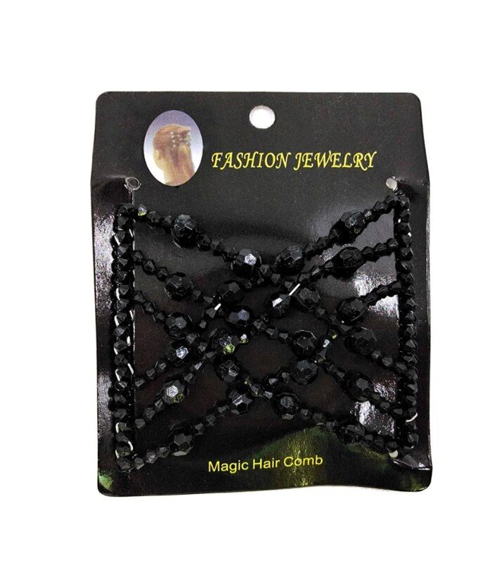EZ Comb Magic Hair Beads Comb Elastic Hair Double Clips for Women Girls - Oshi.pk - Buy & Sell Online