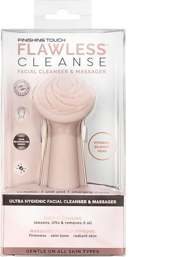 Finishing Touch Flawless Cleanse rechargeable silicon facial cleanser massager - Oshi.pk - Buy & Sell Online