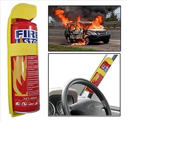 Fire Stop Spray 500 ml Portable firee Extinguisher Can Stop firee Safety Foam Non Toxic Environmentally Safe Ozone Friendly Formula Easy To Operate An - Oshi.pk - Buy & Sell Online