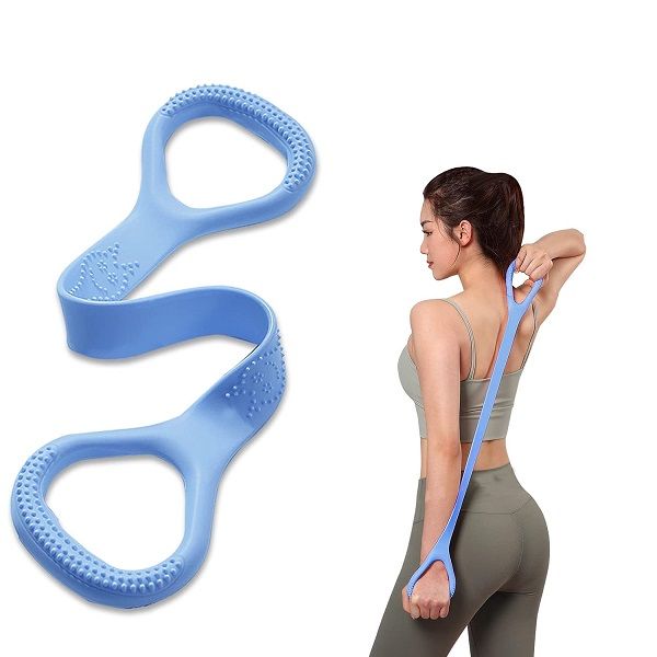 Fitness Resistance Band with Handles Pure Barre Workout Chest Arm and Shoulder - Oshi.pk - Buy & Sell Online