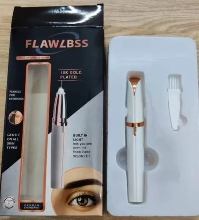 FLAWLESS EYEBROW HAIR REMOVER TRIMMER ELECTRIC PEN TRIMMER - Oshi.pk - Buy & Sell Online