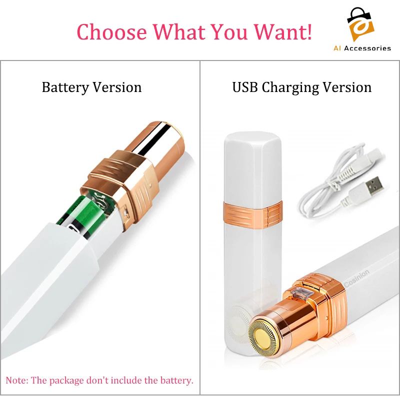 Flawless Hair Remover for Women Facial Hair Remover for Women Women Facial Hair Removing machine Painless Face Hair Remover Eyebrow Shaper Upper Lips - Oshi.pk - Buy & Sell Online