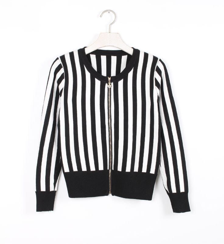 Fleece Strip Jacket For Grils and Women - Oshi.pk - Buy & Sell Online