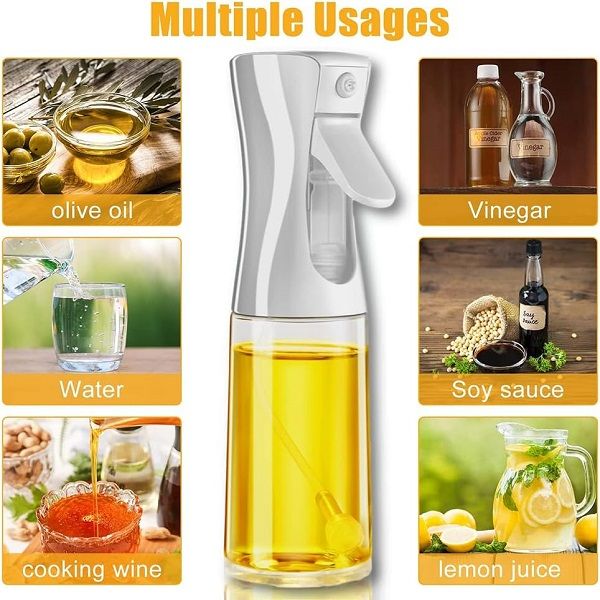 Food Grade Glass Olive Oil Dispenser Sprayer for Cooking,Kitchen Oil Sprayer Widely Used in Salads Baking Air Fryers BBQ Popcorn - Oshi.pk - Buy & Sell Online