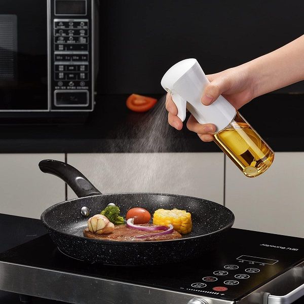 Food Grade Glass Olive Oil Dispenser Sprayer for Cooking,Kitchen Oil Sprayer Widely Used in Salads Baking Air Fryers BBQ Popcorn - Oshi.pk - Buy & Sell Online