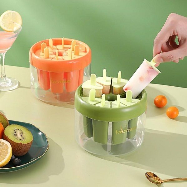 Food Grade Plastic Molds 8 Cells Ice Cream Molds Ice Pop Molds - Oshi.pk - Buy & Sell Online