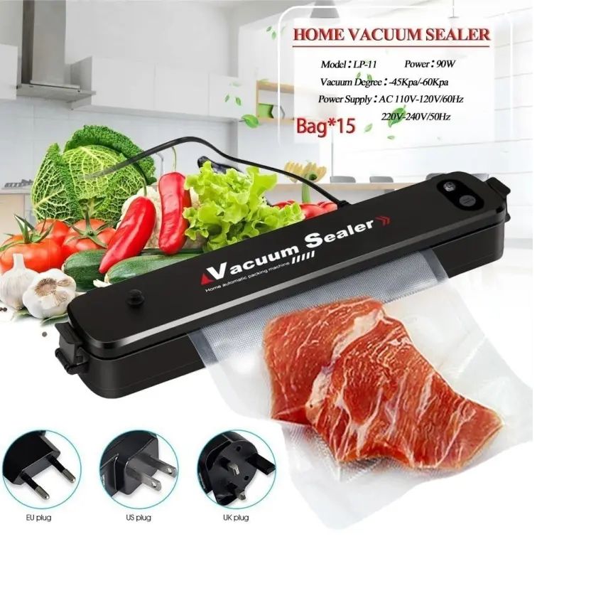 Food Saver Vacuum Sealer - Electric Home Automatic Packing Machine - Oshi.pk - Buy & Sell Online