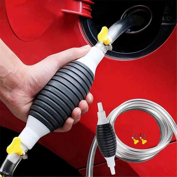 Fuel Transfer Hand Pump for Petrol Diesel Oil Water Fish Tank 2M Hose Included - Oshi.pk - Buy & Sell Online
