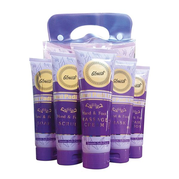 GLOMESH MANICURE PEDICURE HAND & FOOT MASSAGE CREAM 5IN1 TUBE KIT - Oshi.pk - Buy & Sell Online