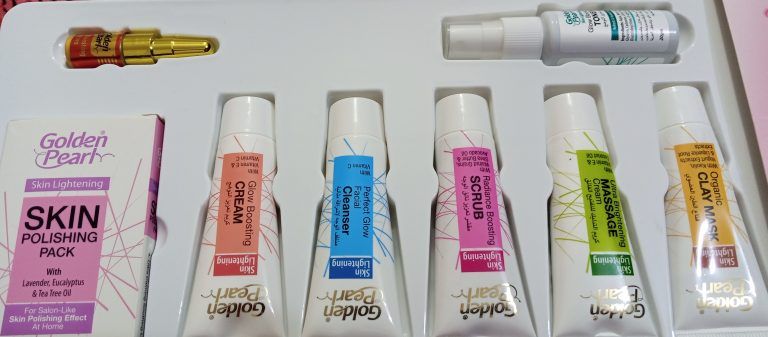 GOLDEN PEARL WHITENING FACIAL KIT - TUBES PACK - Oshi.pk - Buy & Sell Online