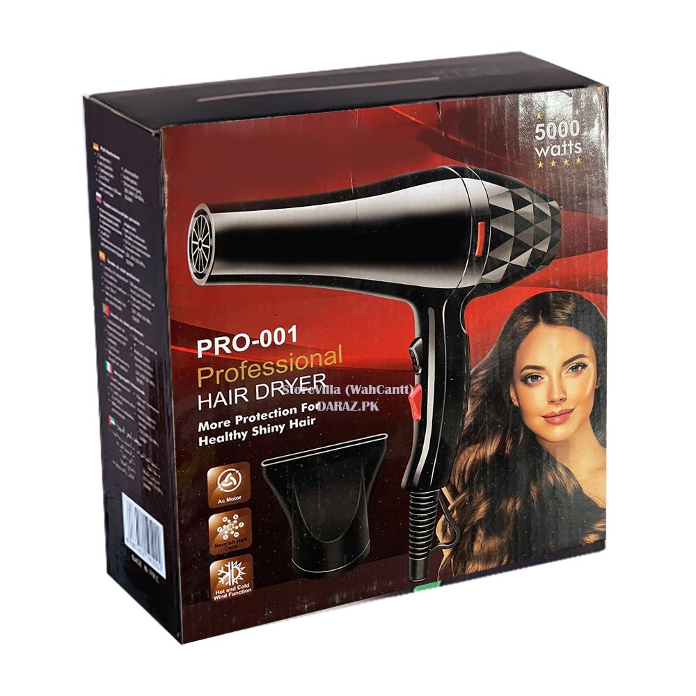 Hair Dryer - Professional Hair Dryer (5000 Watt) - Oshi.pk - Buy & Sell Online