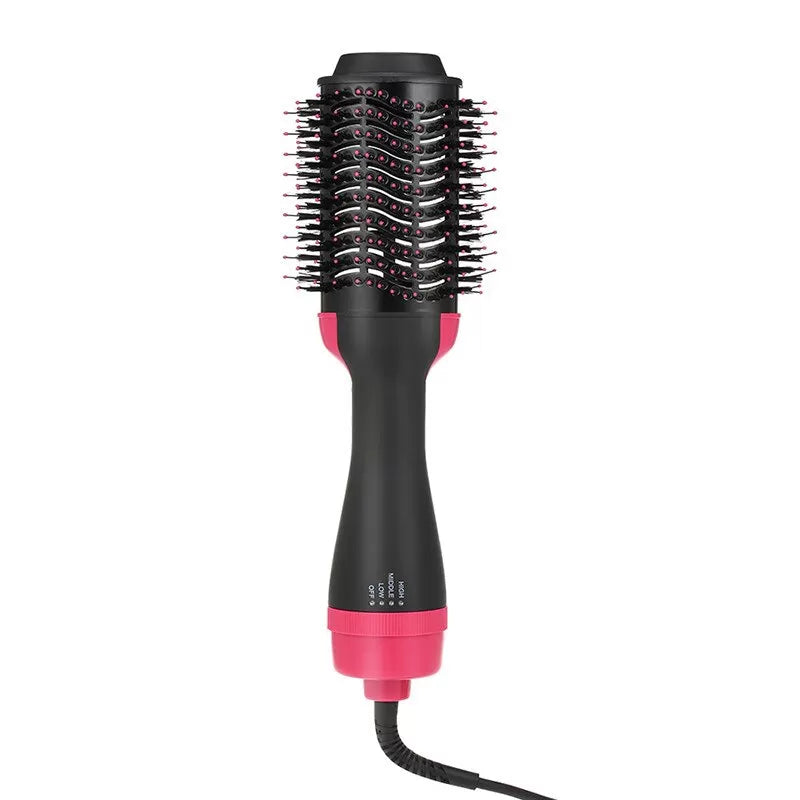 Hair Straightener Brush 4 In 1 Hot Air Comb Hair Straightener Comb Hairstyle Tools Curler Hairdryer Brush Electric Smoothing Or Curling Hair Styling S