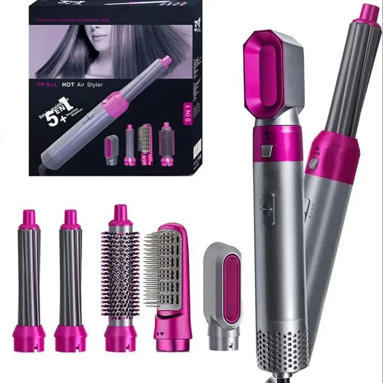 Hair Styler Straightener For Women 5in1 Hair Styling Straightener - Oshi.pk - Buy & Sell Online