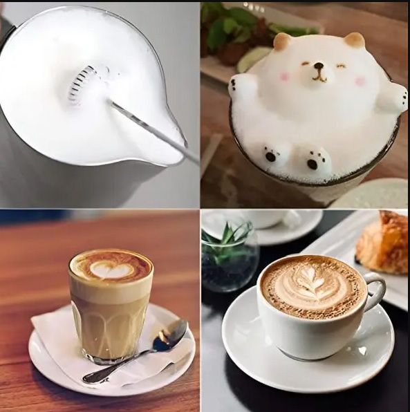 Handheld Electric Milk Frother Whisk Egg Beater Coffee Beater Mixer Usb Rechargeable Coffee Blender Mixer Foamer Food Blender - Oshi.pk - Buy & Sell Online