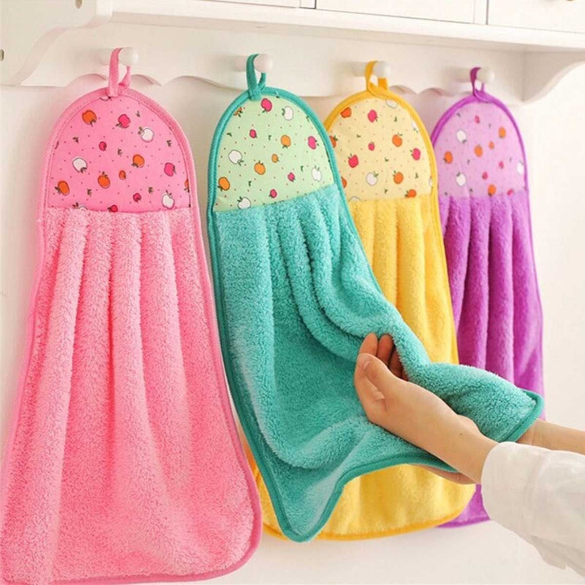 kitchen hanging Towel 100% Super Water Absorbant - Oshi.pk - Buy & Sell Online