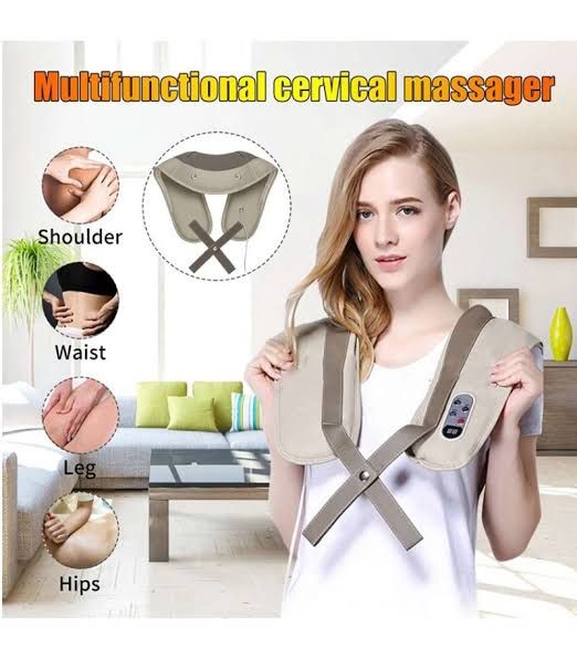 Cervical Massage Shawls Power Drum Massage For Neck & Shoulder - Oshi.pk - Buy & Sell Online