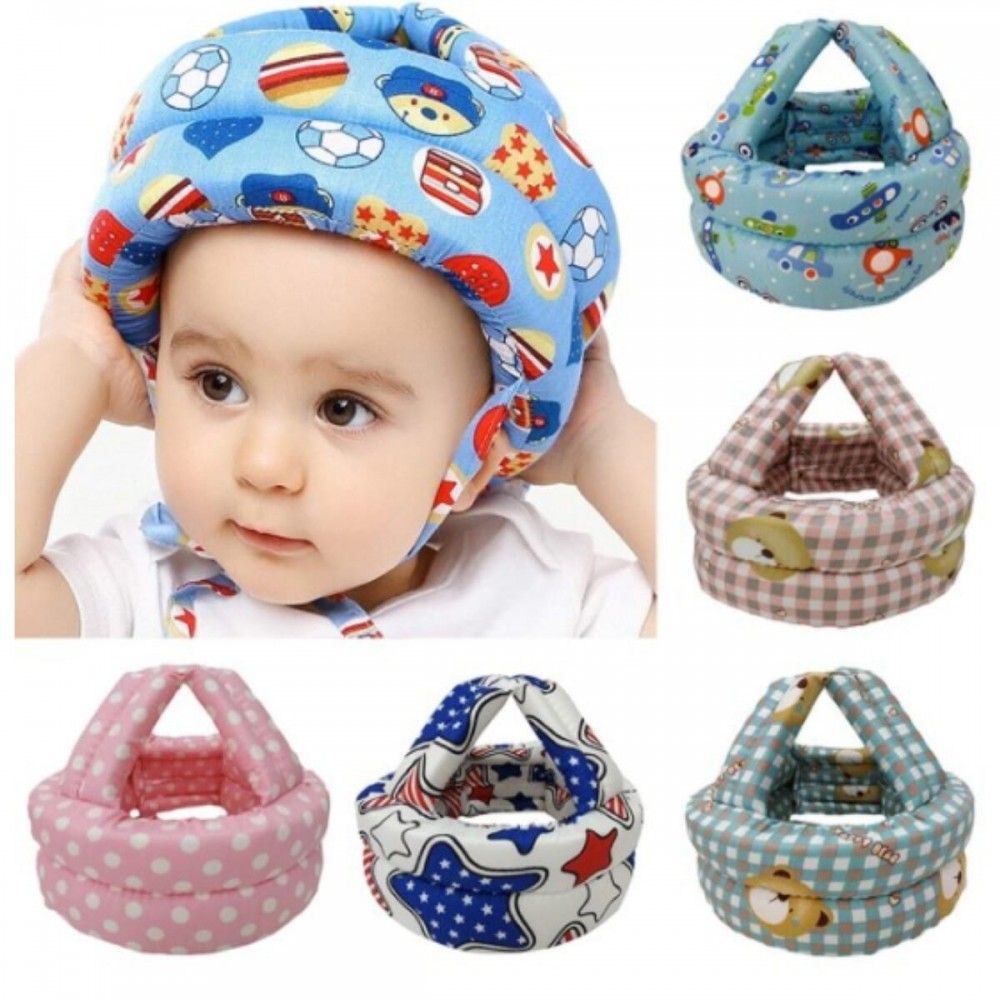 Head Protection Helmet for Babies -Anti Collision Safety Helmet Cap - Oshi.pk - Buy & Sell Online