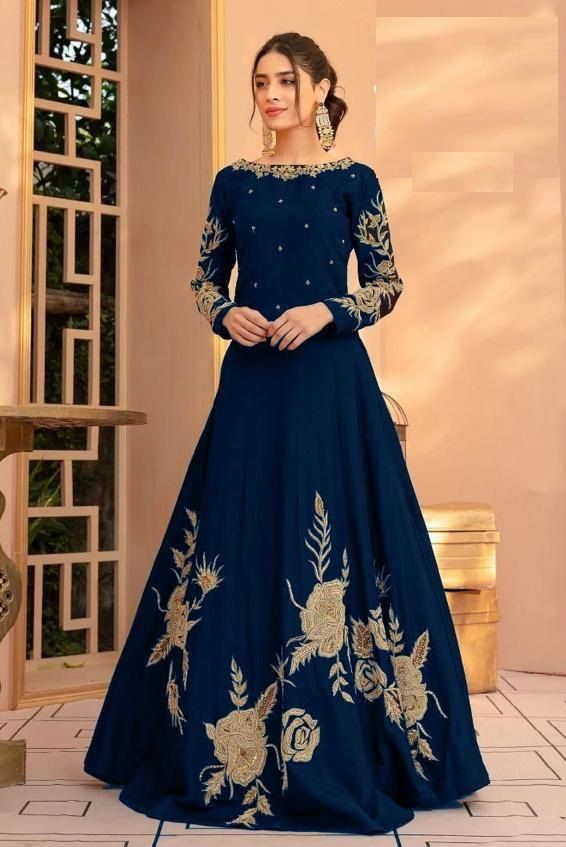 Heavy Embroidery Neck Line ,Sleeves & Bottom Maxi - Oshi.pk - Buy & Sell Online