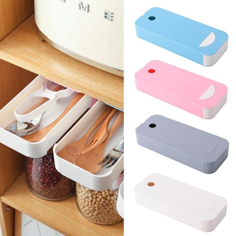 Hidden Under-Table Drawer Storage Box - Oshi.pk - Buy & Sell Online