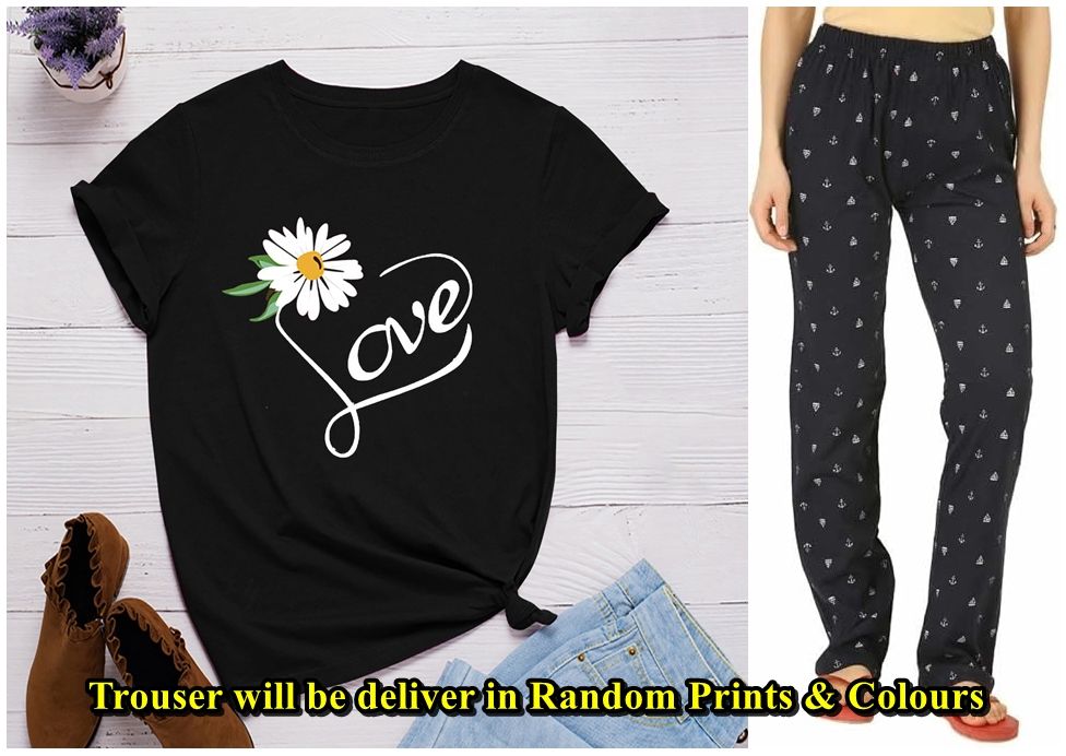 High Quality pack of 1 Sleep wear available in random prints and colours for Women's/Girls. - Oshi.pk - Buy & Sell Online
