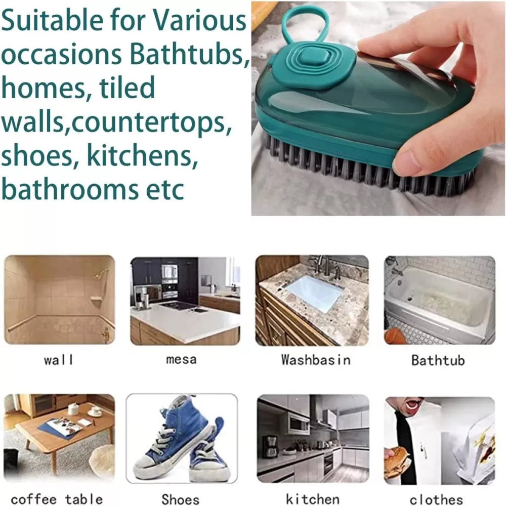 Hydraulic Cleaning Brush Large Laundry Brush Soft Bristles for Jeans Shoes And Other Cleaning Purposes Dishwashing Brush - Oshi.pk - Buy & Sell Online