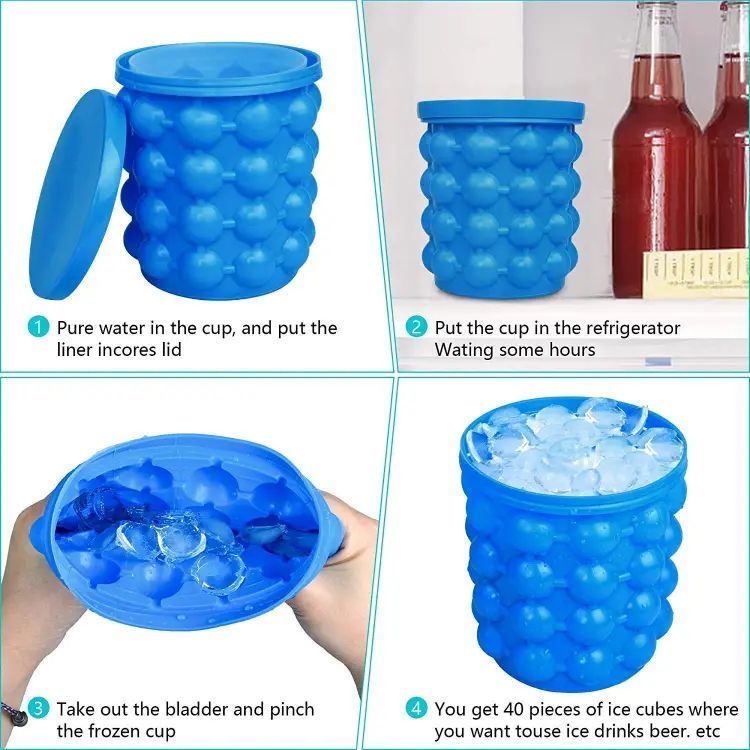 Ice Cube Maker Genie The Revolutionary Space Saving Ice Cube Maker Ice Genie - Oshi.pk - Buy & Sell Online