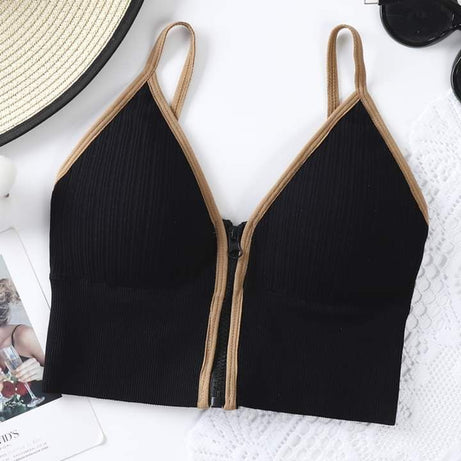Imported Best Quality Sport Zipper Bras for Women/Girls - Oshi.pk - Buy & Sell Online