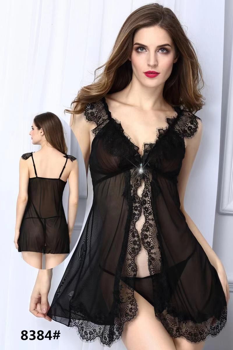 Imported Black 2 pcs Bridal Nighty Premium Quality - Oshi.pk - Buy & Sell Online