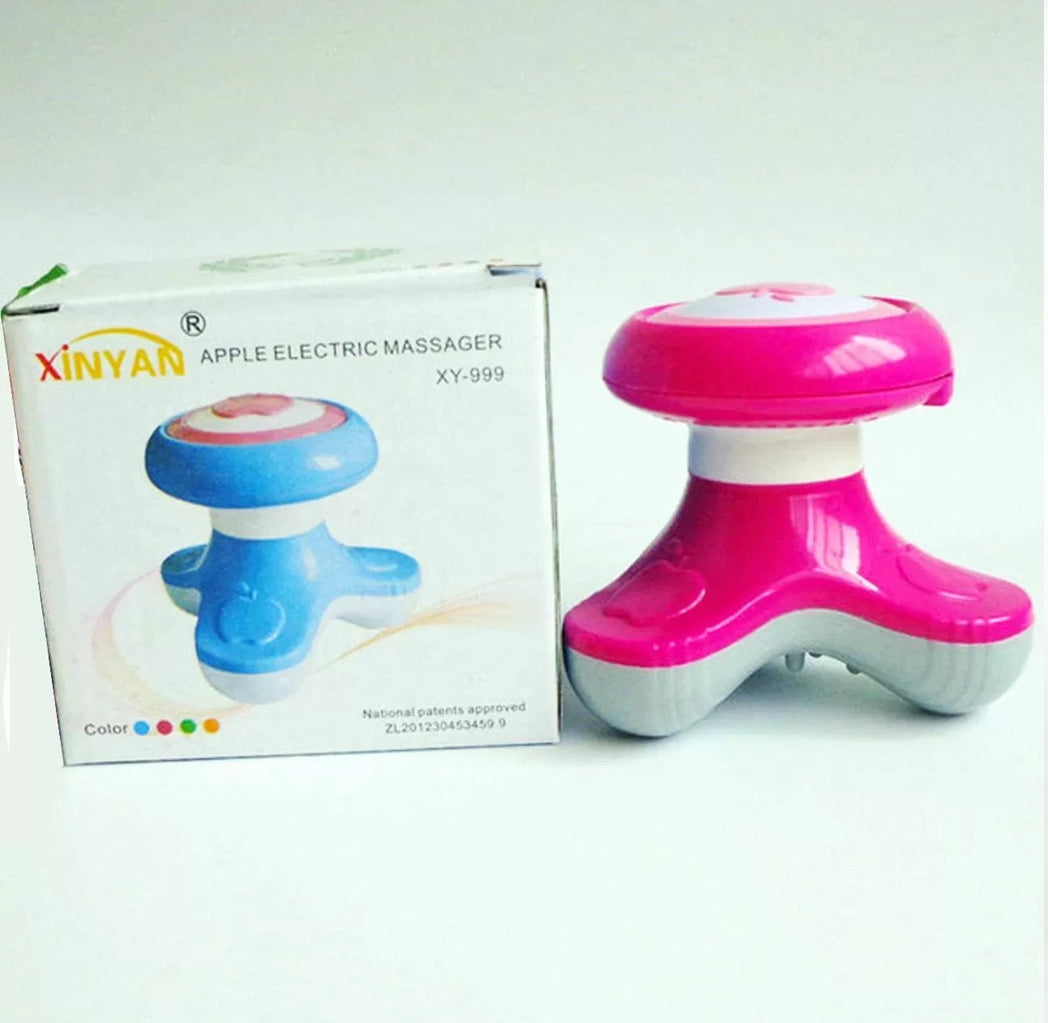 Imported_Apple_ Portable Handled Triangle Vibration Electric Massager Use USB Cable or 3pcs AAA Batteries ( Come with USB Cable) Massager for Body Rel - Oshi.pk - Buy & Sell Online