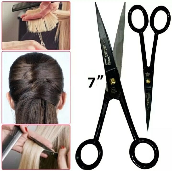 JAGUAR Solingen Professional 7.5 Inch Hairdressing Scissors Thin Shear Flat Shears Salon Hair stylist Bk Sons - Oshi.pk - Buy & Sell Online