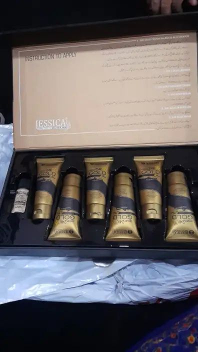 JESSICA LUXURY 24K GOLD FACIAL KIT 6 STEP - Oshi.pk - Buy & Sell Online