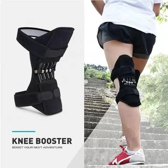 Joint Support Knee Pads Breathable Power Lift Joint Support Bandage Knee Pad Power Knee Stabilizer Pads Spring Force Knee Booste - Oshi.pk - Buy & Sell Online