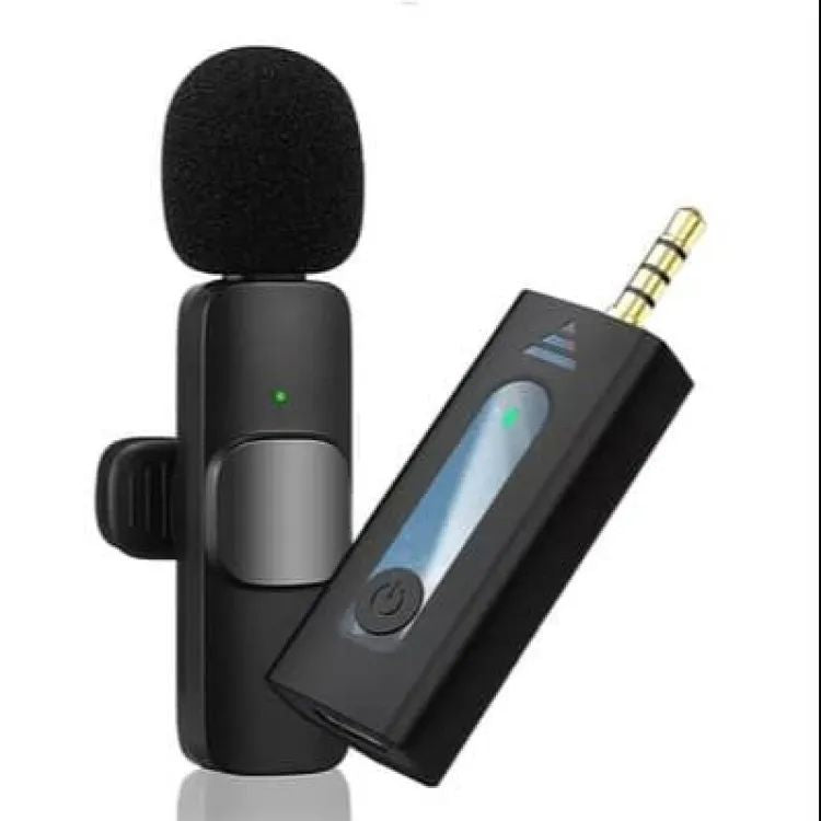 K35 Wireless MicroPhone 3.5MM JACK K35 Lavalier True Wireless Single Microphone - Oshi.pk - Buy & Sell Online